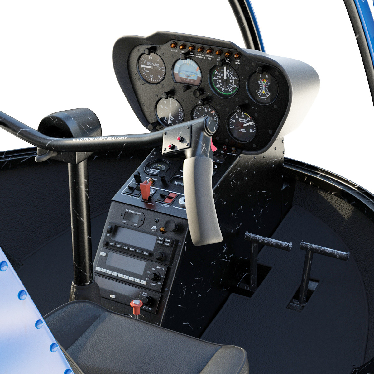 Helicopter pilot training Midland Texas